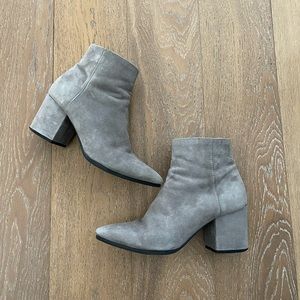 Aldo suede booties